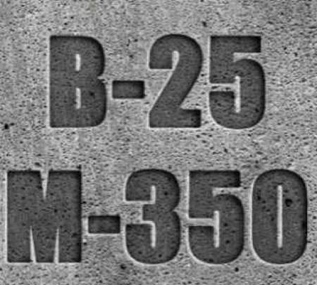 Бетон B25 (М350) W4 F75 П4
